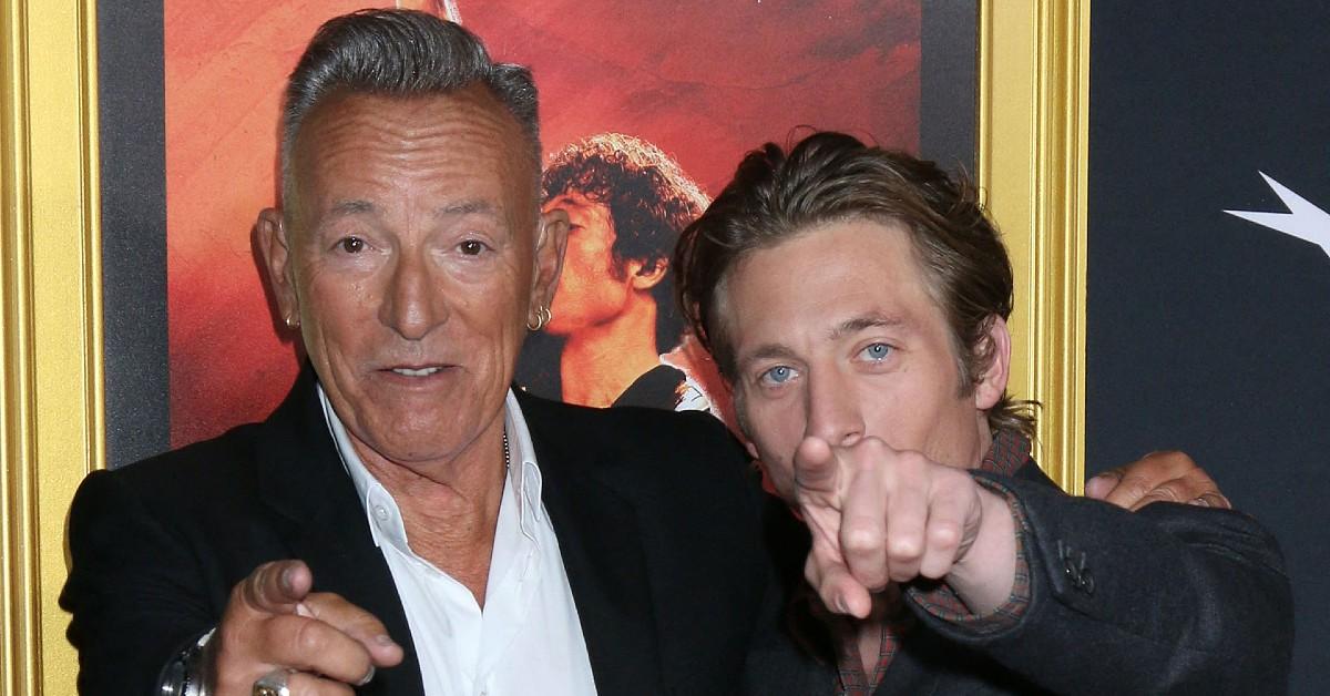Bruce Springsteen & Jeremy Allen White.