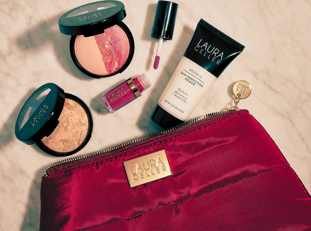 Shop Laura Geller Deal Laura Geller Hydrate & Glow 4-Piece Collection with Bag