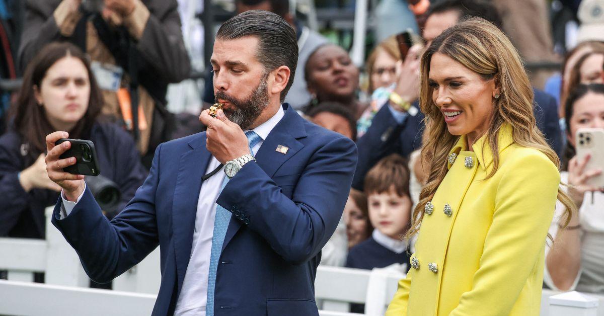 picture of Donald Trump Jr. and Bettina Anderson.