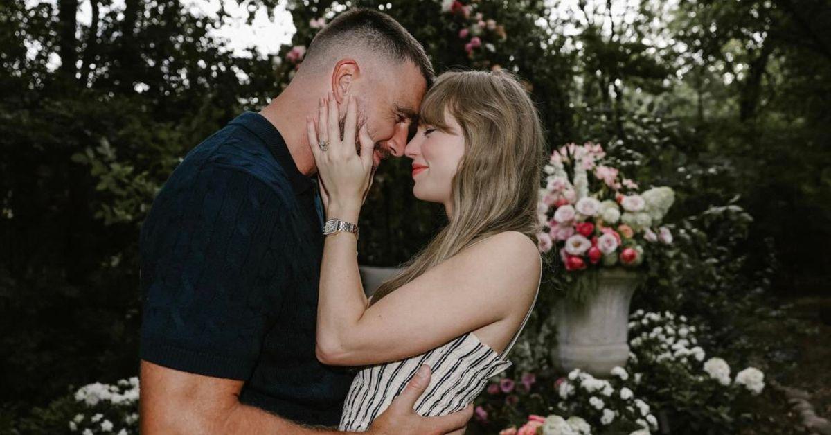 Photo of Taylor Swift and Travis Kelce