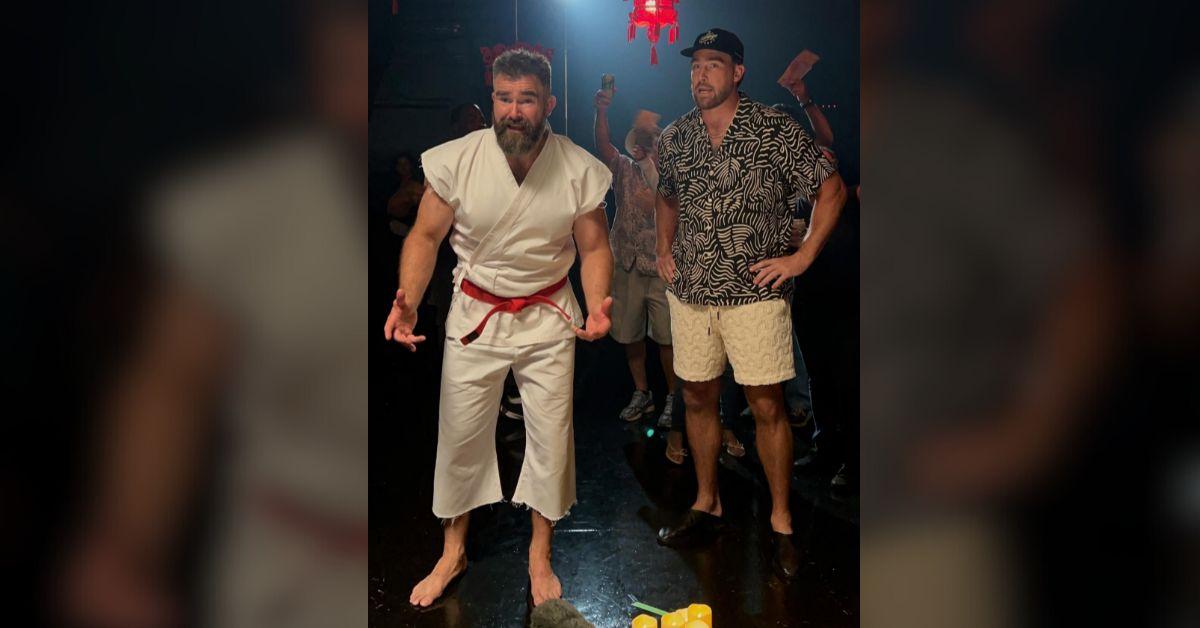 A source said Jason Kelce will serve as best man when his brother marries pop superstar Swift.