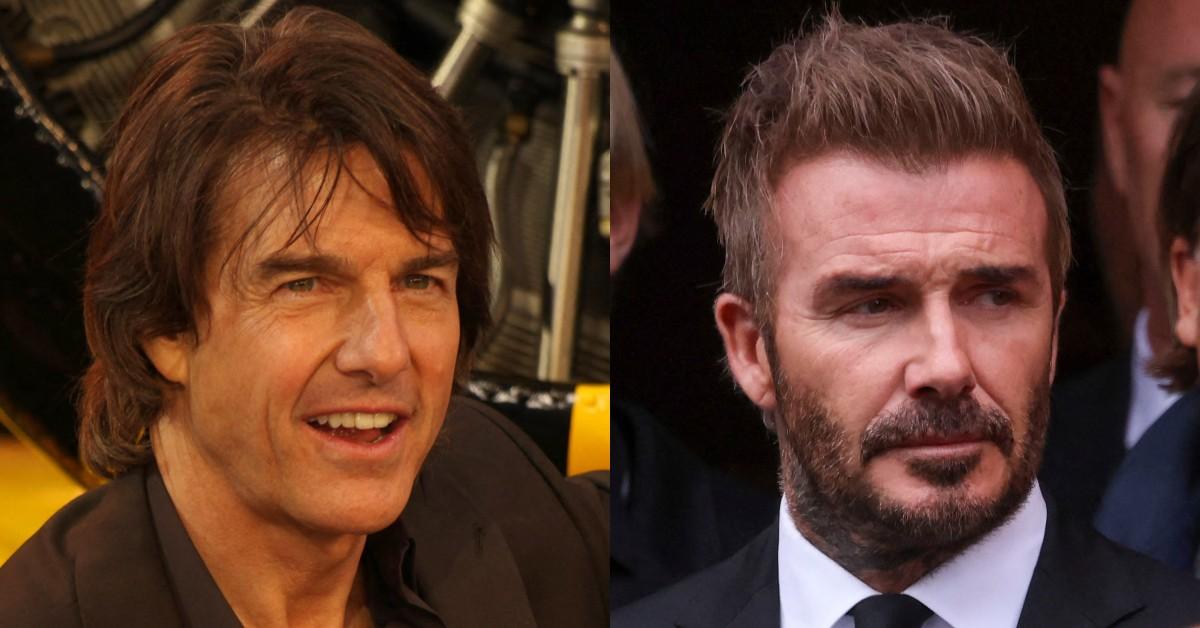 Photo of Tom Cruise and David Beckham