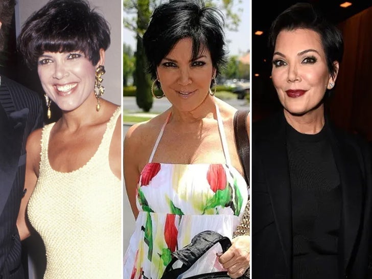 Kris Jenner -- Through The Years
