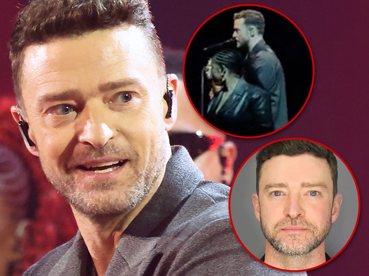 justin timberlake jokes about dwi main getty
