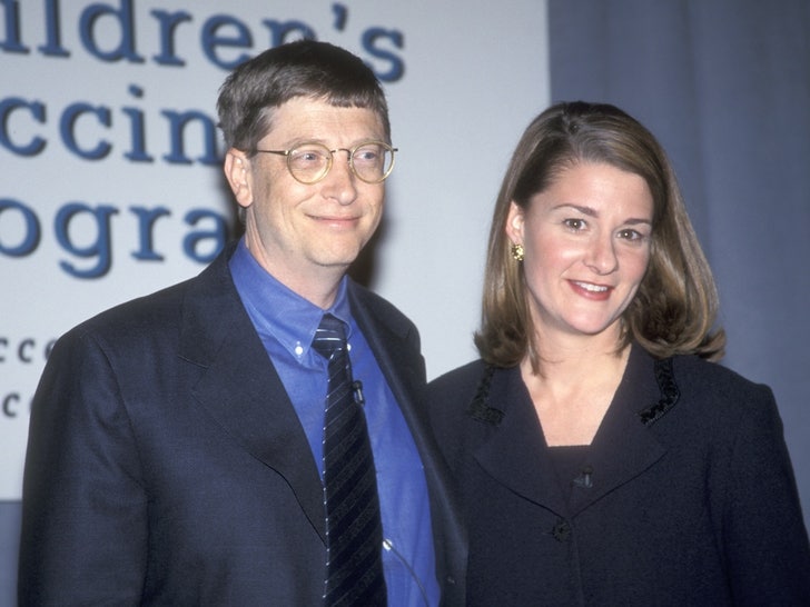 Bill and Melinda Gates -- Happier Times