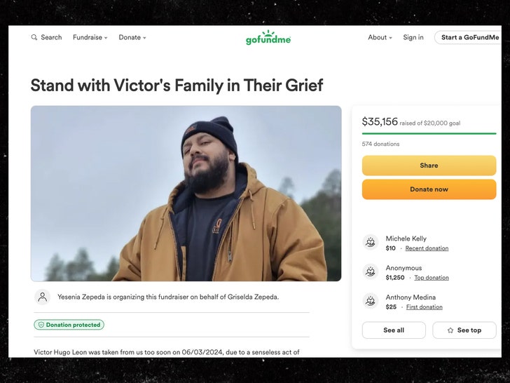Victor Hugo Leon gofundme