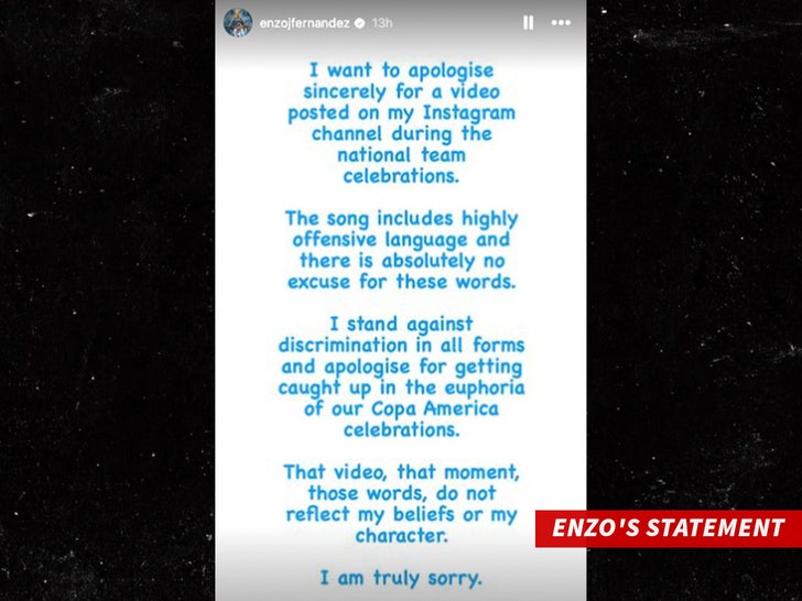 enzo fernandez instagram