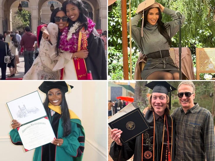 Celebs During Graduation Season -- Congrats Grads!