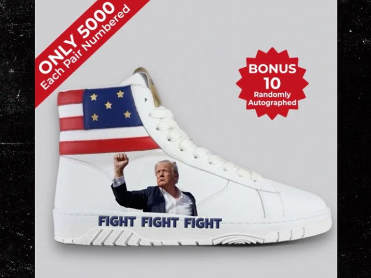 donald trump sneaker
