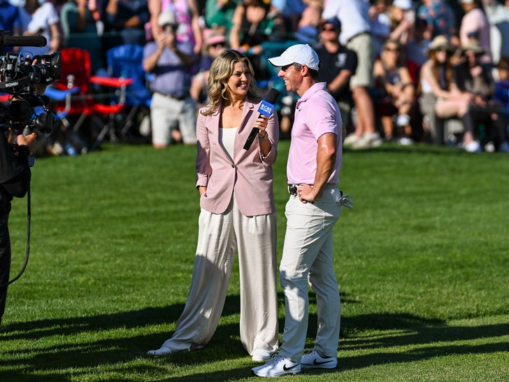 0603 Rory McIlroy talks to Amanda Balionis getty2