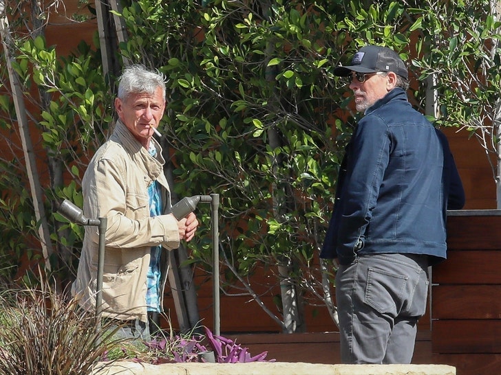 Hunter Biden and Sean Penn
