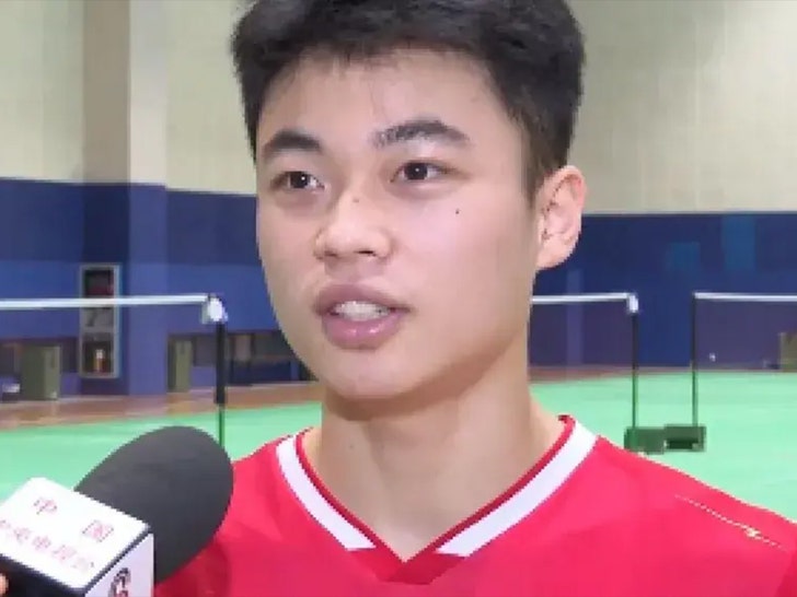 badminton star Zhang Zhijie CCTV