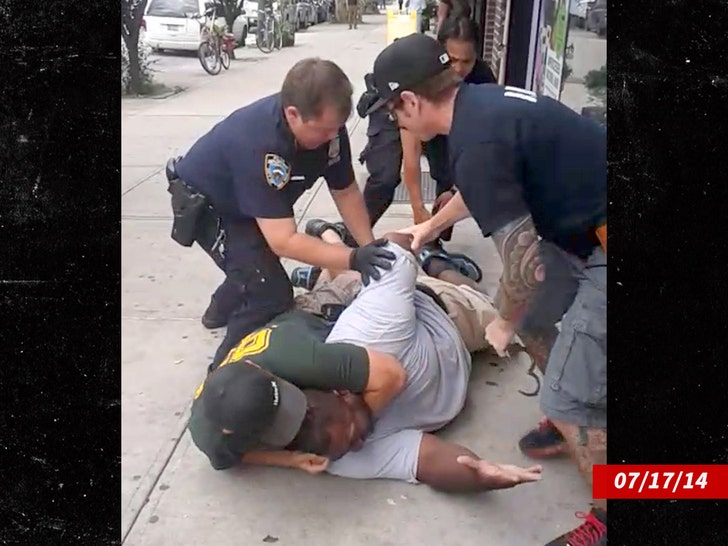 Eric Garner choked