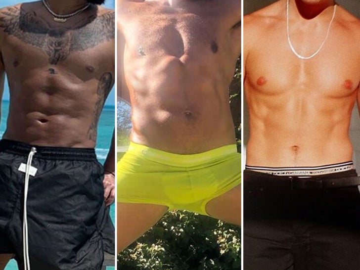 Hot Shirtless Stars -- Guess Who!