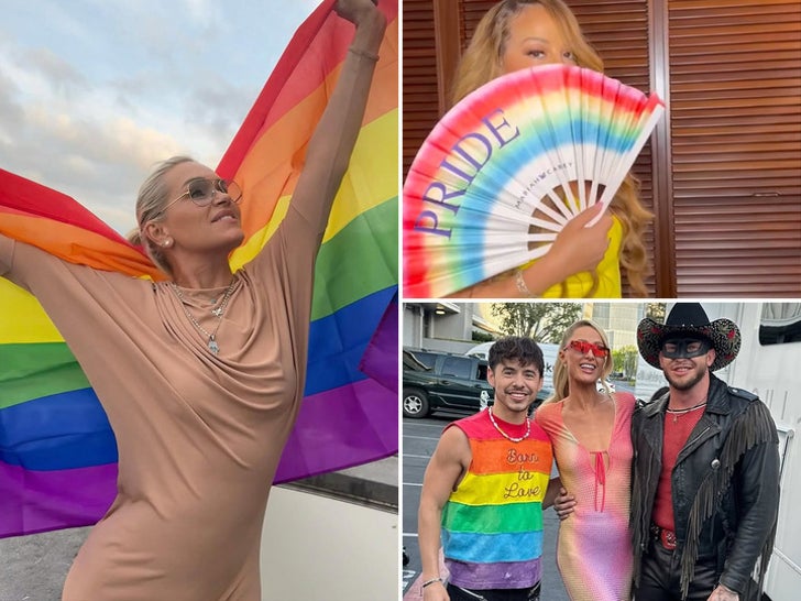 Stars Showing Off Their PRIDE