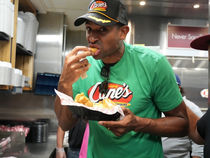 Al Horford At Raising Canes