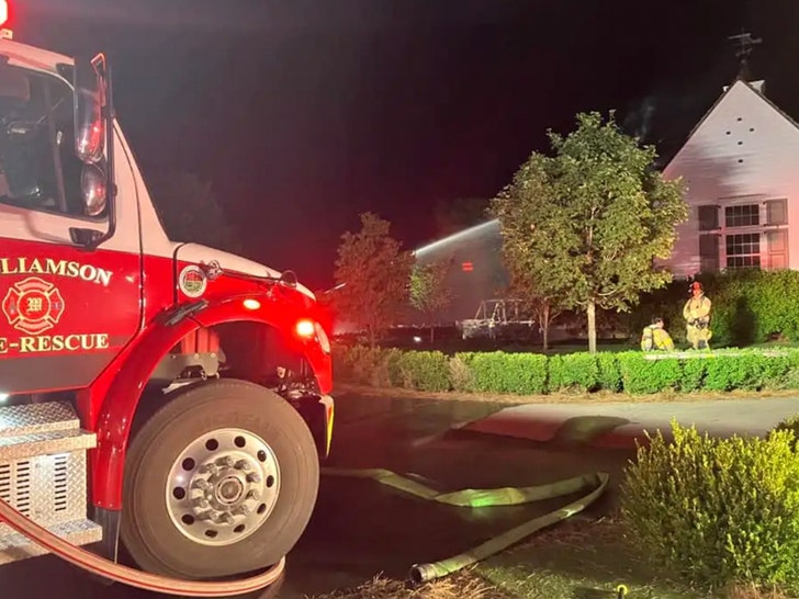 0617 carrie underwood house fire Williamson County Fire & Rescue 4