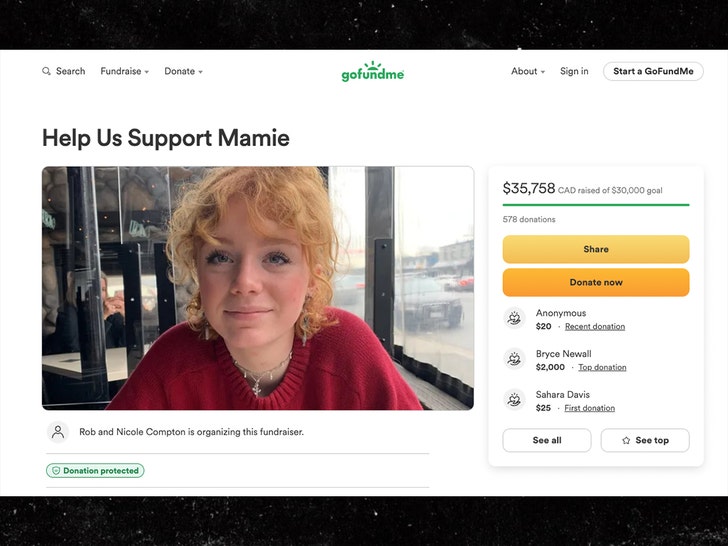 Mamie Laverock gofundme