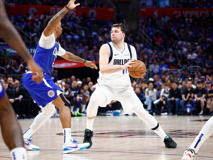 Luka Doncic On The Court