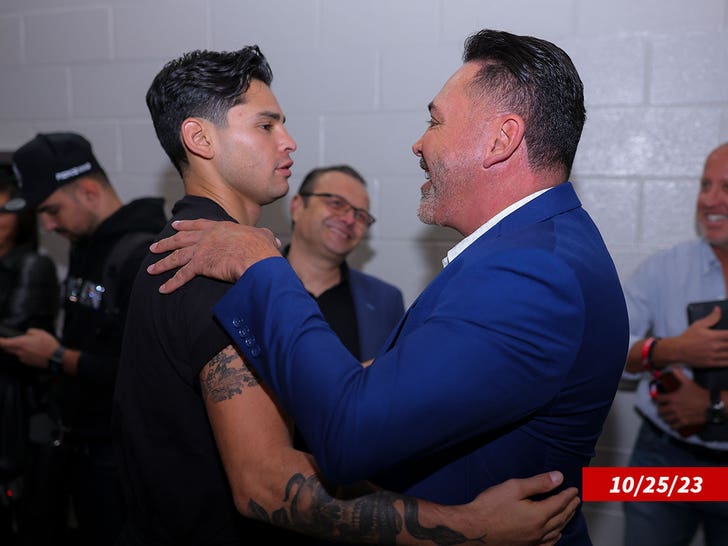 1103 Oscar De La Hoya ryan garcia getty