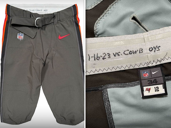 tom brady pants last game auction 1