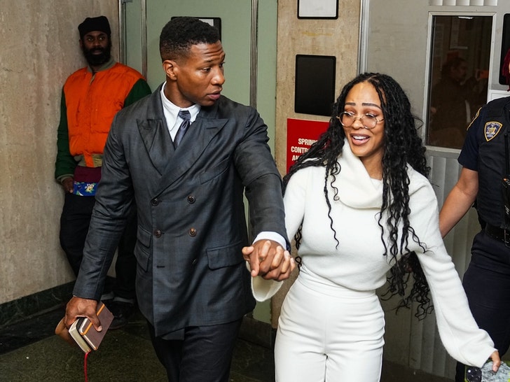 Jonathan Majors & Meagan Good Together