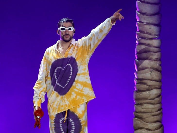 Bad Bunny Performance Photos