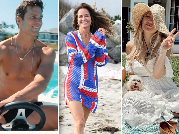 Celebs Celebrating Memorial Day 2024