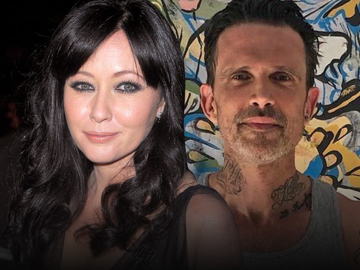 Shannen Doherty and Ashley Hamilton