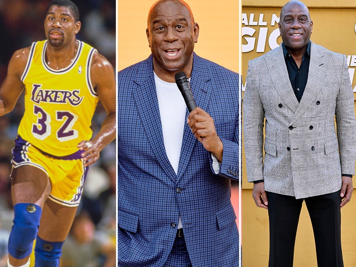 Magic Johnson Through The Years