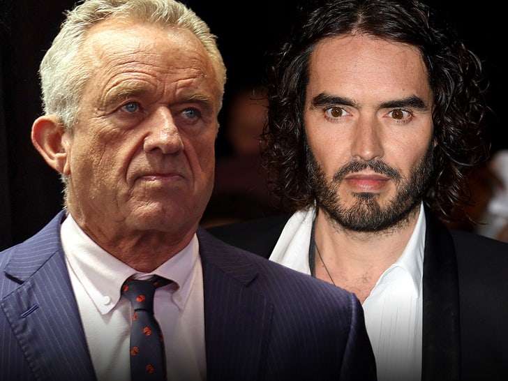 rfk jr russell brand getty