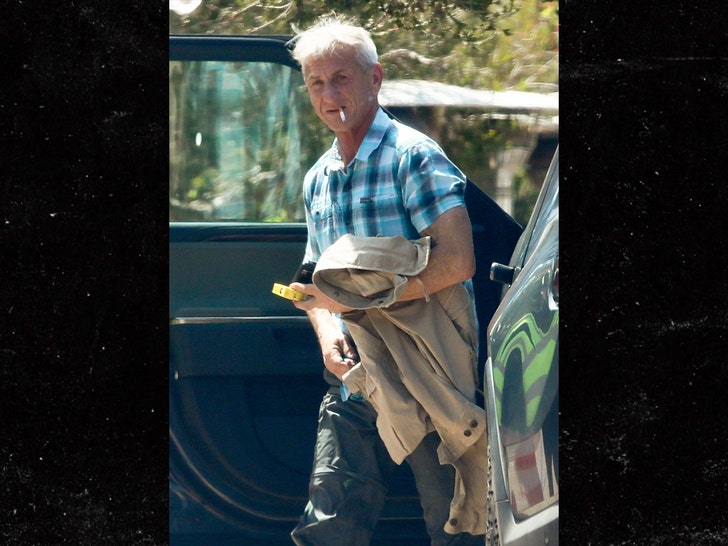 Hunter Biden and Sean Penn