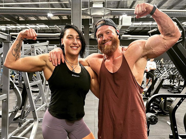 Rhea Ripley and Buddy Matthews Together