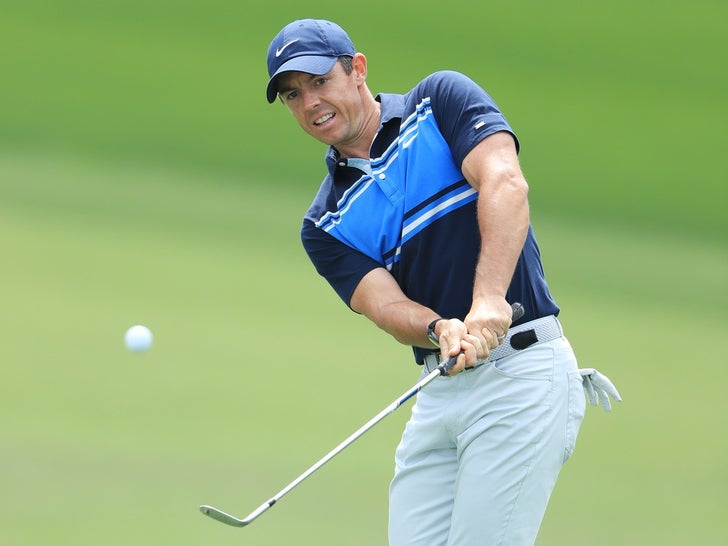 Rory McIlroy Golfing Shots