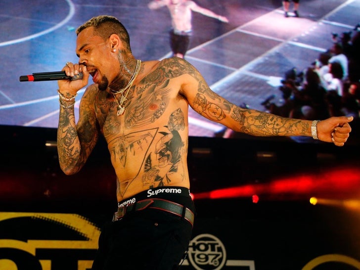 Chris Brown's Performance Photos