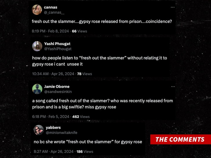 gypsy rose comments x