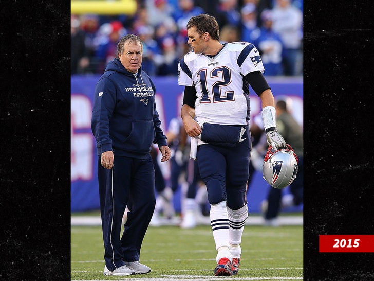 tom brady and bill belichick