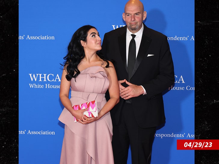 748c329609814f3aa7d1601294956669_md John Fetterman and his wife Gisele