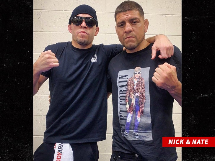Nick & Nate diaz instagram