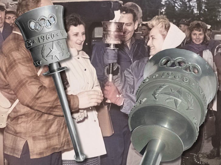 1960 Winter Olympic Torch Hit The Auction Block