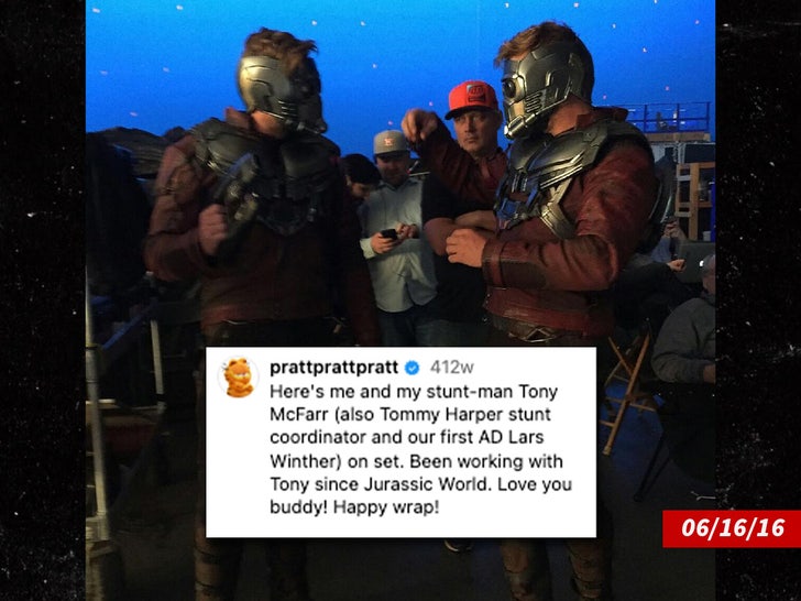 Chris Pratt Instagram Post