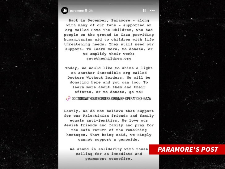 paramore Post insta 1