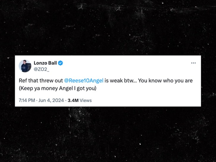 Lonzo Ball Angel Reese
