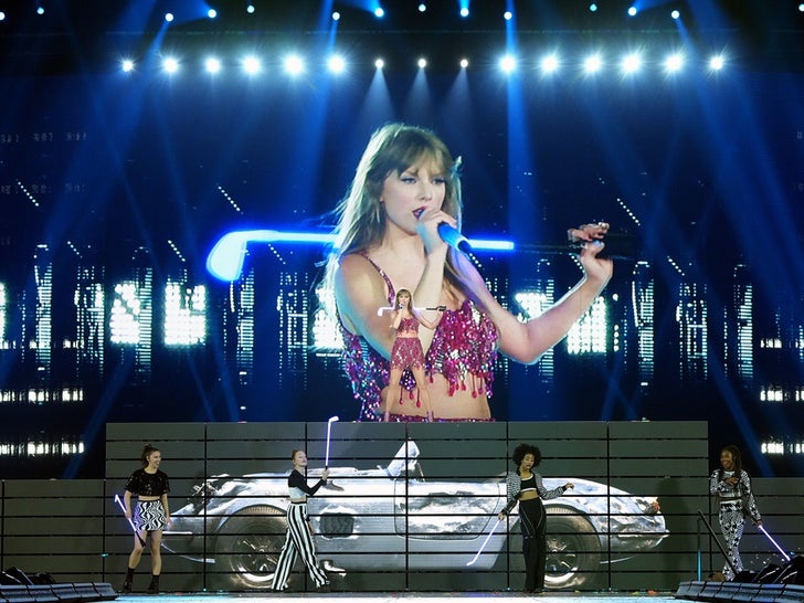 Taylor Swift Performs During 'The Eras Tour'