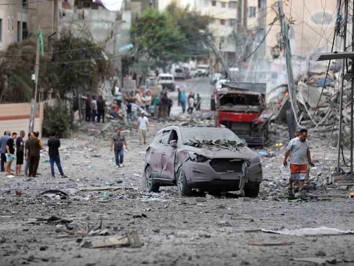 Aftermath Of Israel Attack