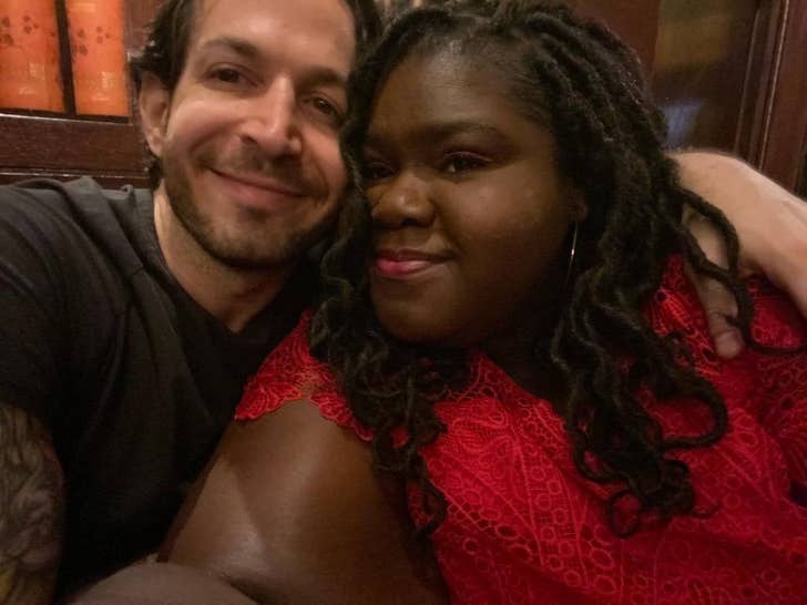 Gabby Sidibe & Brandon Frankel Together