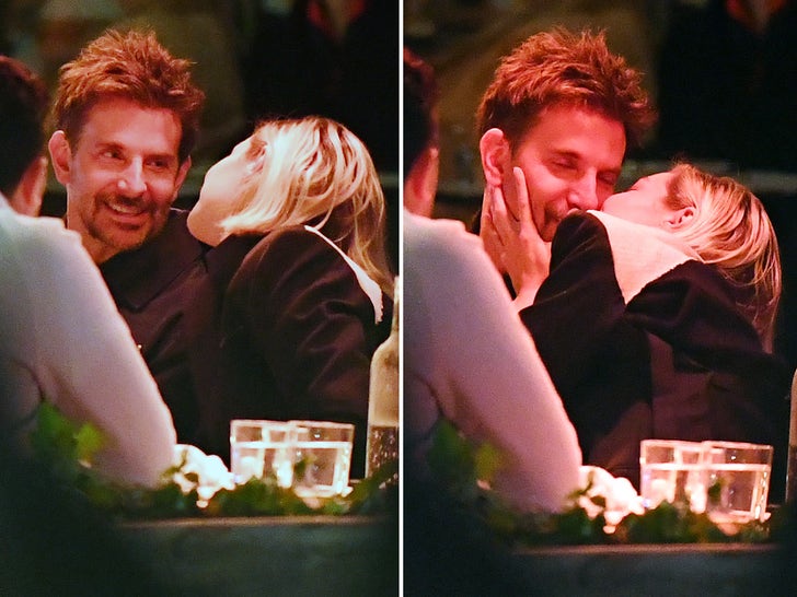 Gigi Hadid & Bradley Cooper Passionately Kiss During NYC Dinner