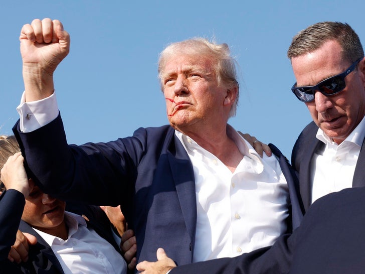 Donald Trump Rushed Off Stage at Rally After Shooting