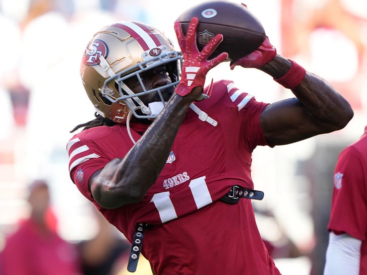 Brandon Aiyuk On The Field