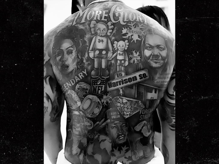 deshaun watson new back tattoo insta 3